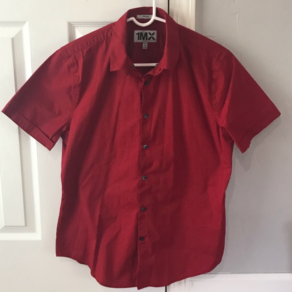 Express button down polo shirt